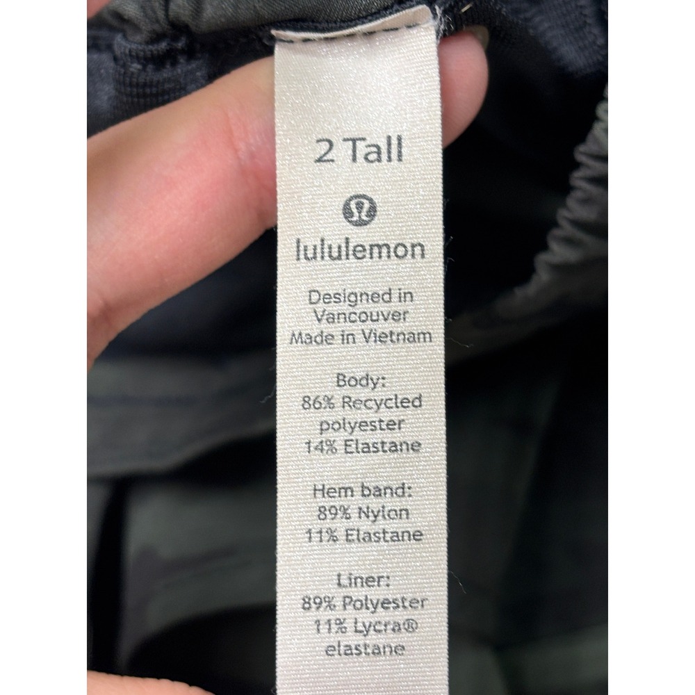 Lululemon Hotty Hot High-Rise Lined Heritage 365 Camo Deep Coal Womens 2T W22 L4 - Picture 2 of 9